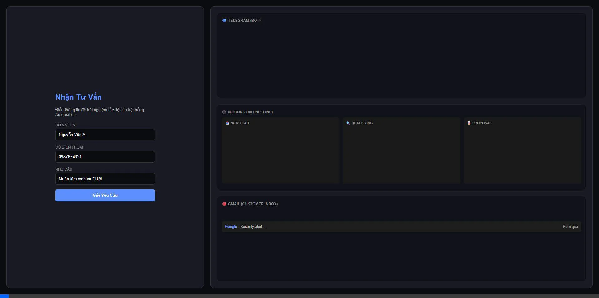 HimiLaunch Automation Demo Video
